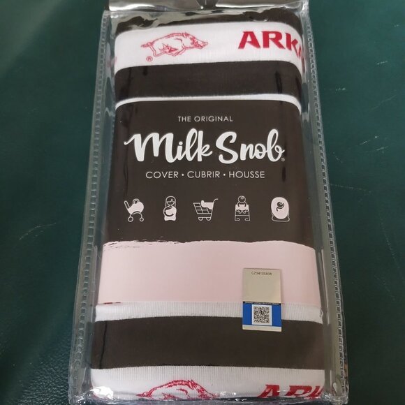 Rare MILK SNOB University of Arkansas Woo Pig Razorback Cover NEW Shark Tank LE - Picture 2 of 3